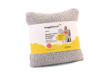 Load image into Gallery viewer, Huggleland Teddy Fleece Wearable Relaxing Blanket with Heated Front Pocket