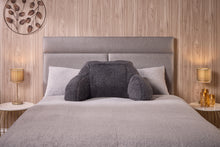 Load image into Gallery viewer, Huggleland Heated Teddy Fleece Cuddle Cushion