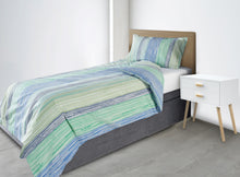 Load image into Gallery viewer, Downland Osborne Stripe Linen Set