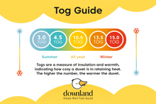 Load image into Gallery viewer, Downland Zip and Link 10.5 Tog Duvet