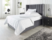 Load image into Gallery viewer, Downland Cambridge T200 100% Cotton Fitted Sheet