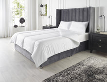Load image into Gallery viewer, Downland Hotel Quality Stripe Microfibre 10.5 Tog Duvet