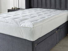 Load image into Gallery viewer, Downland 1" Deep Forever Full Mattress Topper