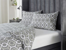 Load image into Gallery viewer, Downland Carlton Grey Linen Set