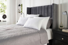 Load image into Gallery viewer, Downland Hotel Quality Microfibre Stripe Pillow 700g