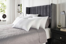 Load image into Gallery viewer, Downland Hotel Quality Microfibre Stripe Pillow 700g