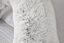 Load image into Gallery viewer, Huggleland Grey Long Hair V Shape Pillow
