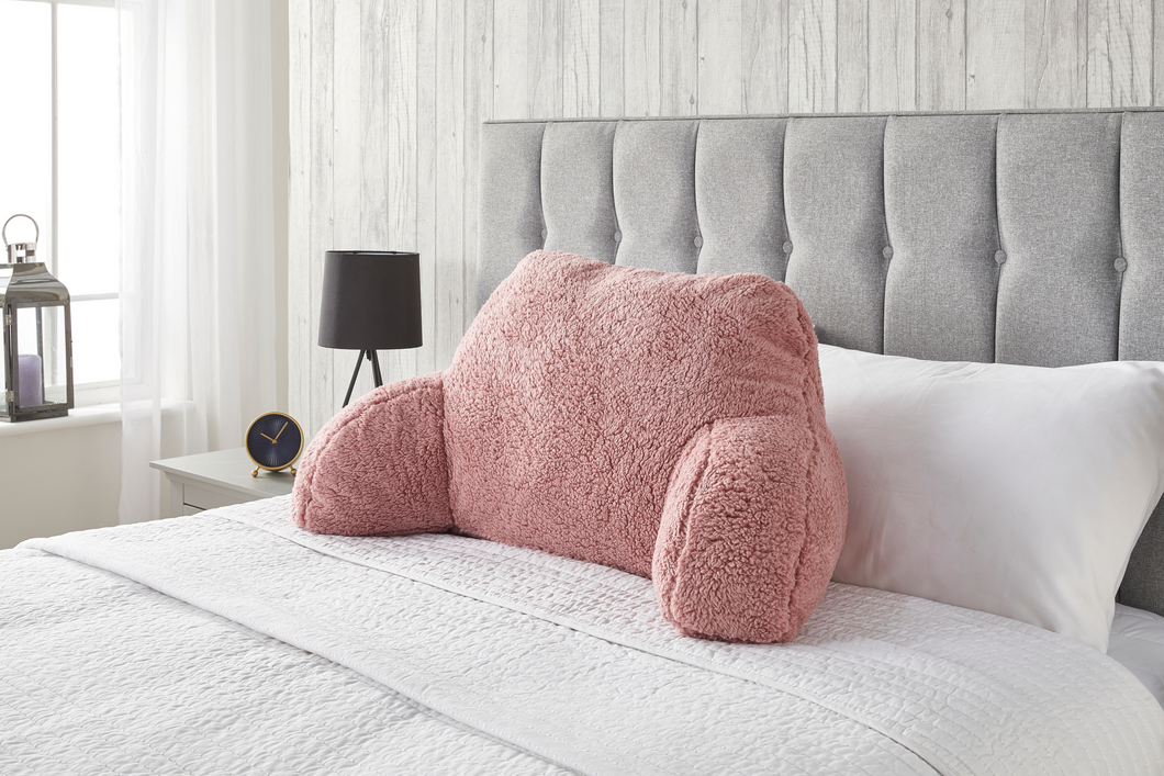 Huggleland Pink Teddy Cuddle Cushion