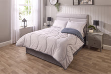 Load image into Gallery viewer, Huggleland Easy Wash Reversible Coverless Waffle 10.5 Tog Duvet and Pillowcase
