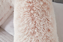 Load image into Gallery viewer, Huggleland Pink Long Hair V Shape Pillow
