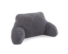 Load image into Gallery viewer, Huggleland Charcoal Teddy Cuddle Cushion
