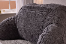 Load image into Gallery viewer, Huggleland Heated Teddy Fleece Cuddle Cushion
