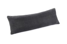 Load image into Gallery viewer, Huggleland Charcoal Waffle Fleece Bolster Pillow
