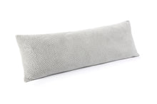Load image into Gallery viewer, Huggleland Grey Waffle Fleece Bolster Pillow
