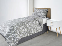 Load image into Gallery viewer, Downland Carlton Grey Essential Bedding Pack
