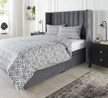 Load image into Gallery viewer, Downland Carlton Grey Essential Bedding Pack
